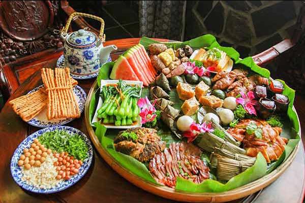 花样百出百桌流水簸箕宴免费吃三月三假期不出远门就能嗨过瘾