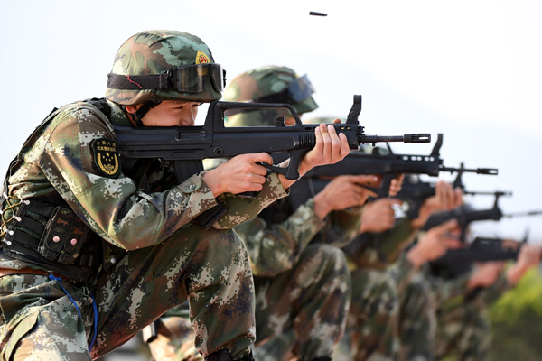 武警龙岩支队政工干部一样要有过硬军事素质和带兵打仗能力