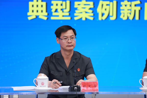 最高人民法院新闻发言人 林文学最高人民法院执行局副局长 何东宁中国