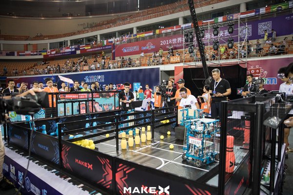 K12阶段最顶级的青少年机器人赛事MakeX