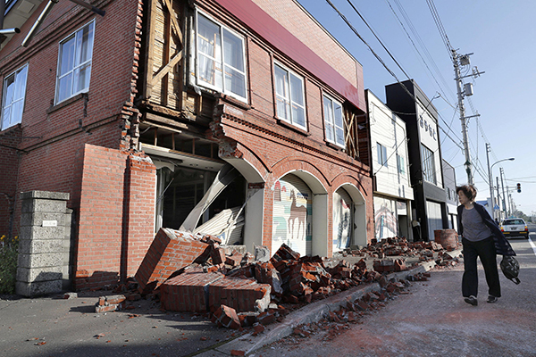 日本气象厅:北海道未来一周将发生余震 最高达