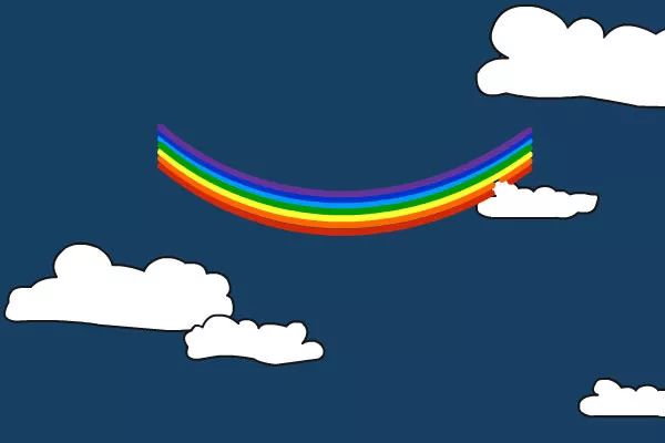 你见过"彩虹微笑"吗?