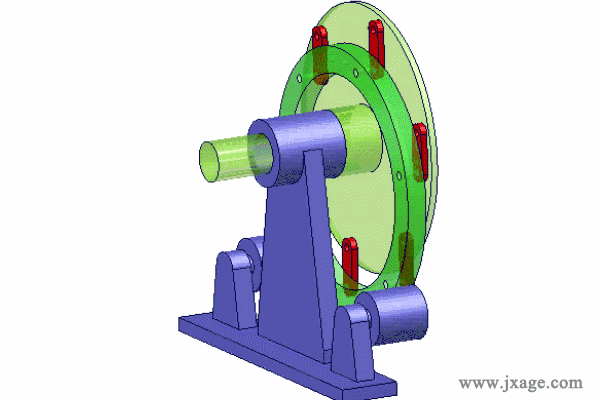 24,六组平行四杆机构////23,梨爪伸缩机构////22,用一个双曲柄机构