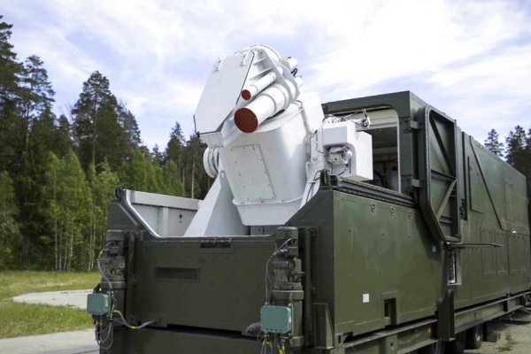  资料图片：俄军“佩列斯韦特”战略激光系统。