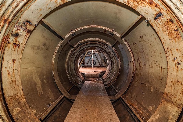 “地下泰坦II型”核导弹基地内部照（图源：脸书）