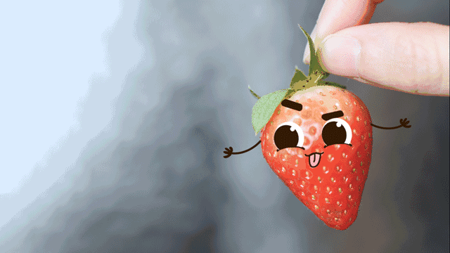 被草莓承包的幸福感,无处躲藏.