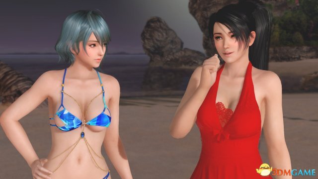 《死或生:沙滩排球 女神假期》的全新角色,此前已经有"misaki","luna"