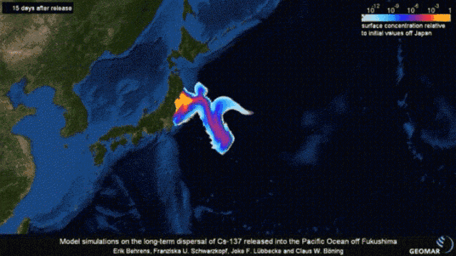 日本排放核废水动图图片