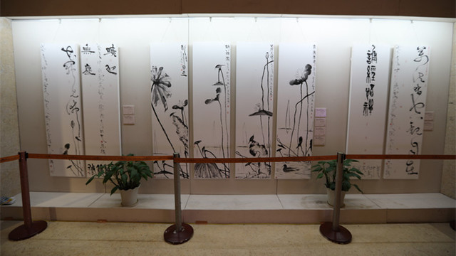 佛语禅心《徐澄禅意书画展》在无锡灵山梵宫隆重开展