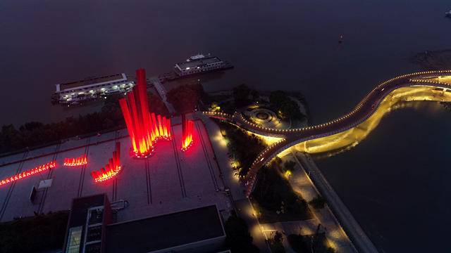 中国美术馆吴为山馆长作品渡江胜利纪念馆大型主题雕塑千帆竞渡