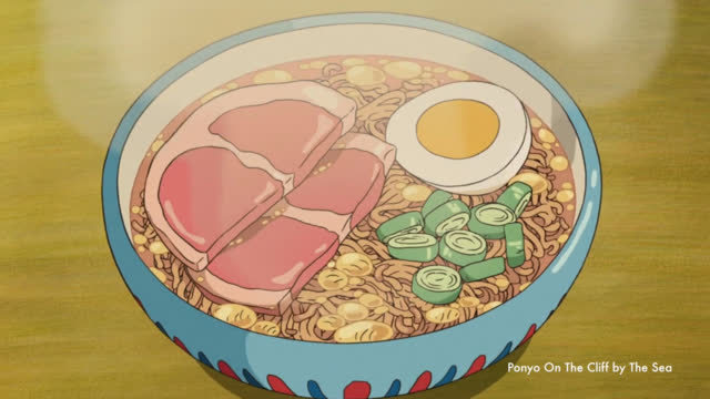 吉卜力动画里的美食混剪,好诱人!