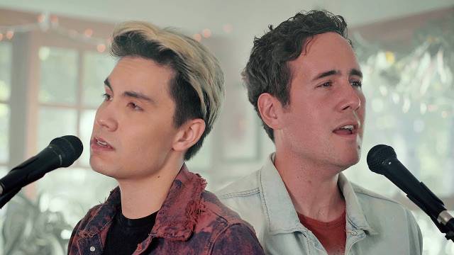 两口子一起来翻唱!sam tsui与老公casey