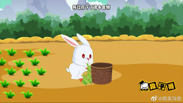 《守株待兔》中的兔子为什么会撞到树桩上?原因笑死个人