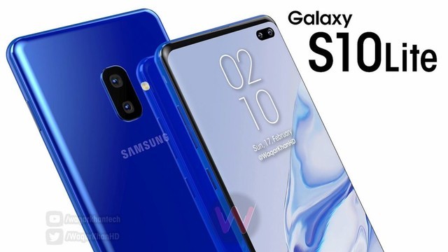 三星Galaxy S10 Lite渲染图曝光 采用前/后置双摄+128GB的存储空间