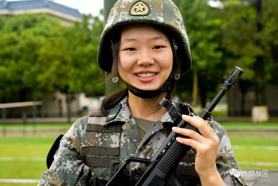 酷女兵,别样青春别样靓!