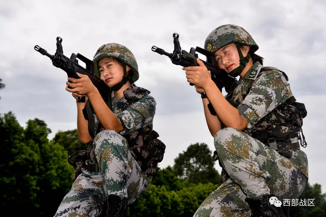 酷女兵,别样青春别样靓!