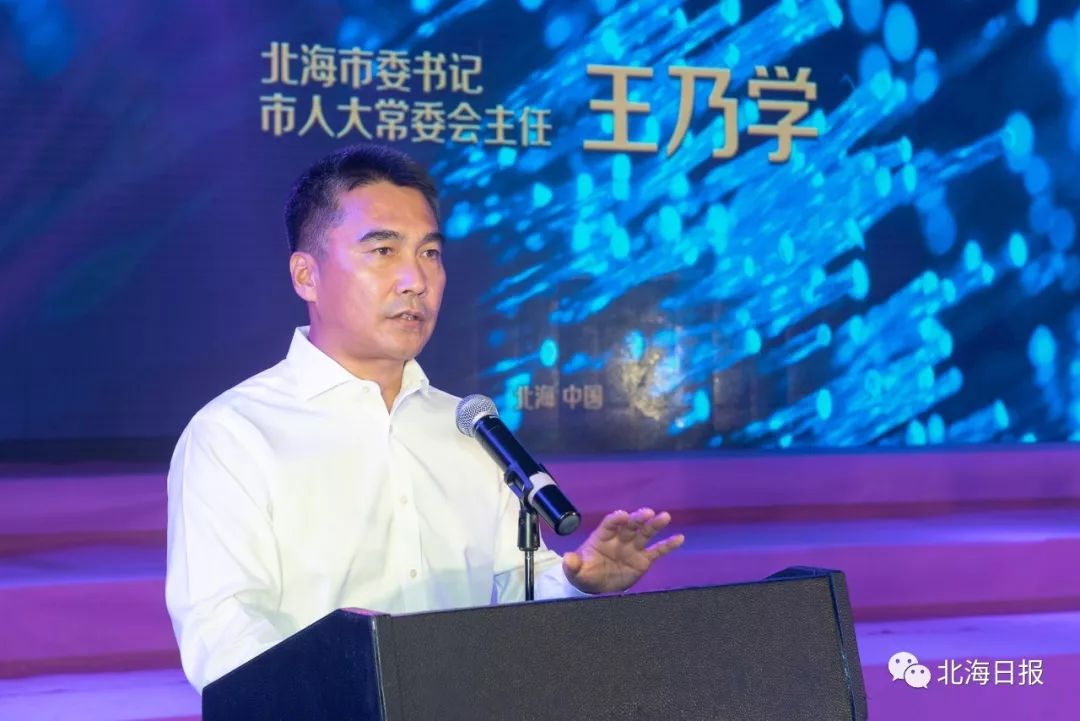 惠科集团2019年产业链转移招商大会在北海举行王乃学蔡锦军出席并致辞