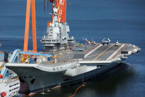 9月23日报道,在新中国成立70周年大庆即将来临之际,中国首艘国产航母