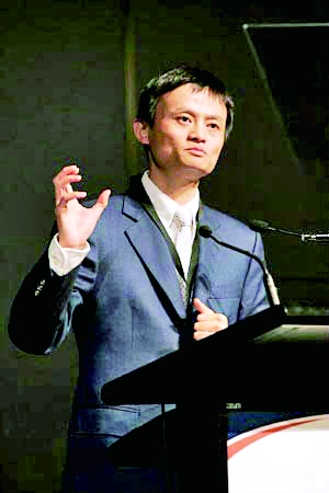 马云汉诺威IT博览会发表演讲