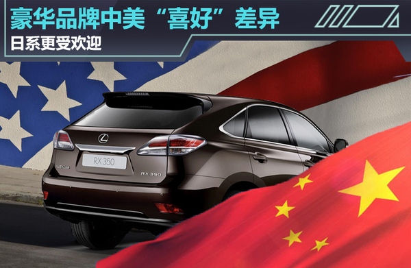 豪华品牌中美“喜好”差异 日系更受欢迎
