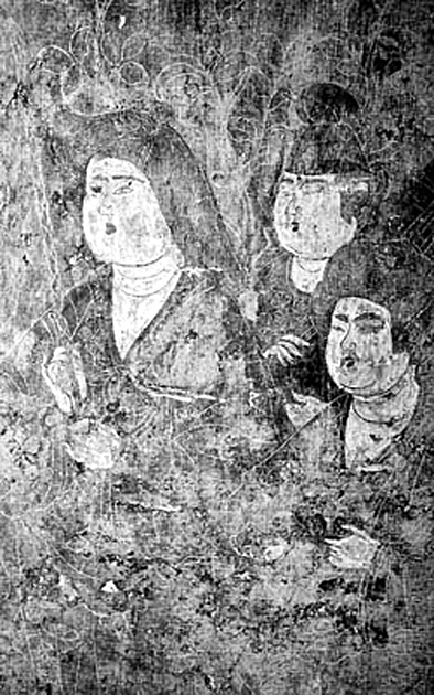 武惠妃墓壁画