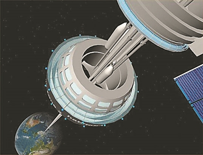 太空电梯让人一步登天