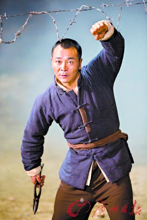 《地道战》剧照自降片酬1/3还原经典《地雷战》电影《地道战》至今仍