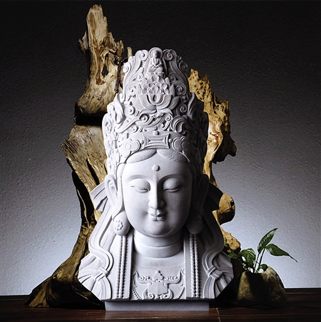 日月观音头像(大)组委会供图