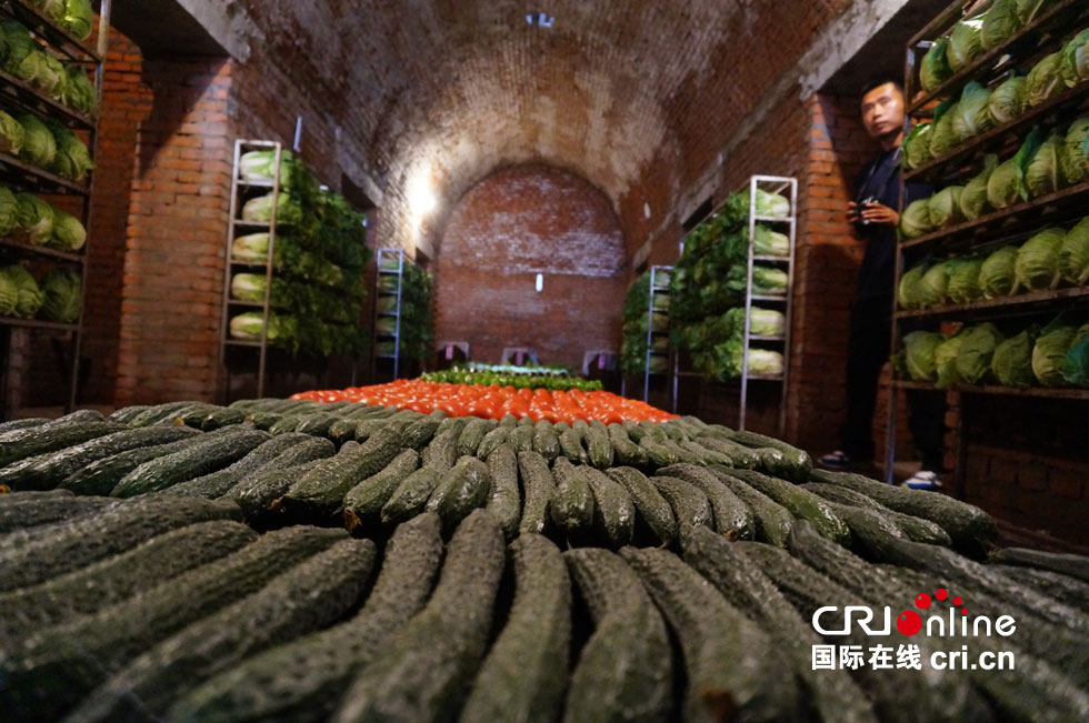 兰西敬老院菜窖兰西敬老院给老人们准备的菜品兰西敬老院老人进行休闲