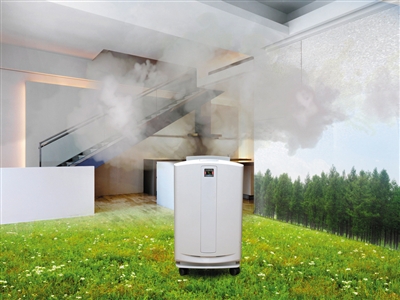 买空气净化器将可直观"洁净空气量"