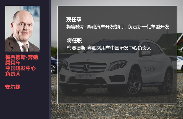 奔驰研发高管调任中国 加速国产车换代