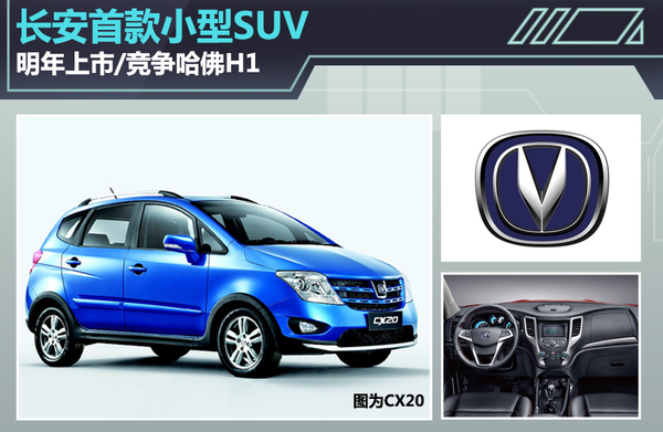 长安首款小型SUV 明年上市/竞争哈弗H1
