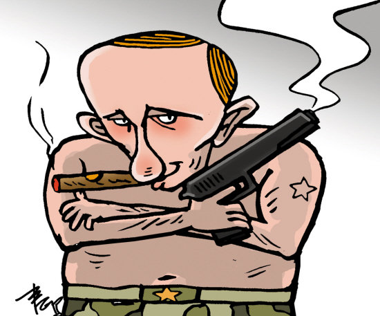 普京"奇怪的交友方法"