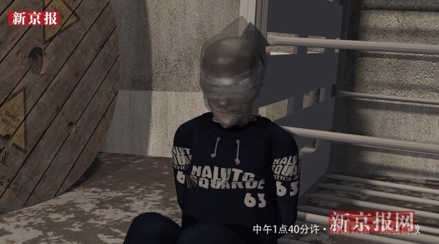 爱看警匪片受益 3d还原13岁少年被绑自救过程