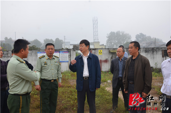 谢宏有前往靖州县开展一进二访活动