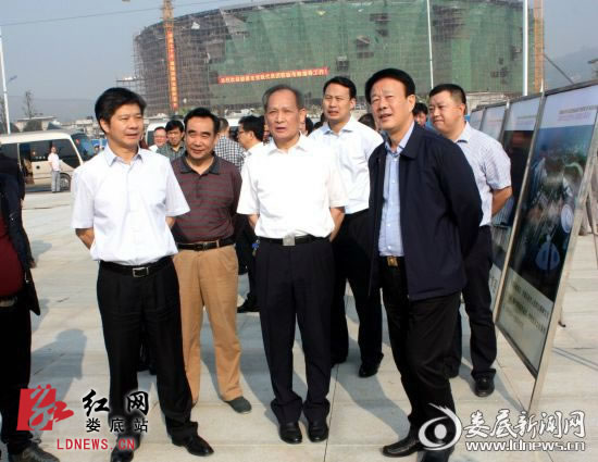 龚武生一行率娄底党政代表团赴永州邵阳学习考察