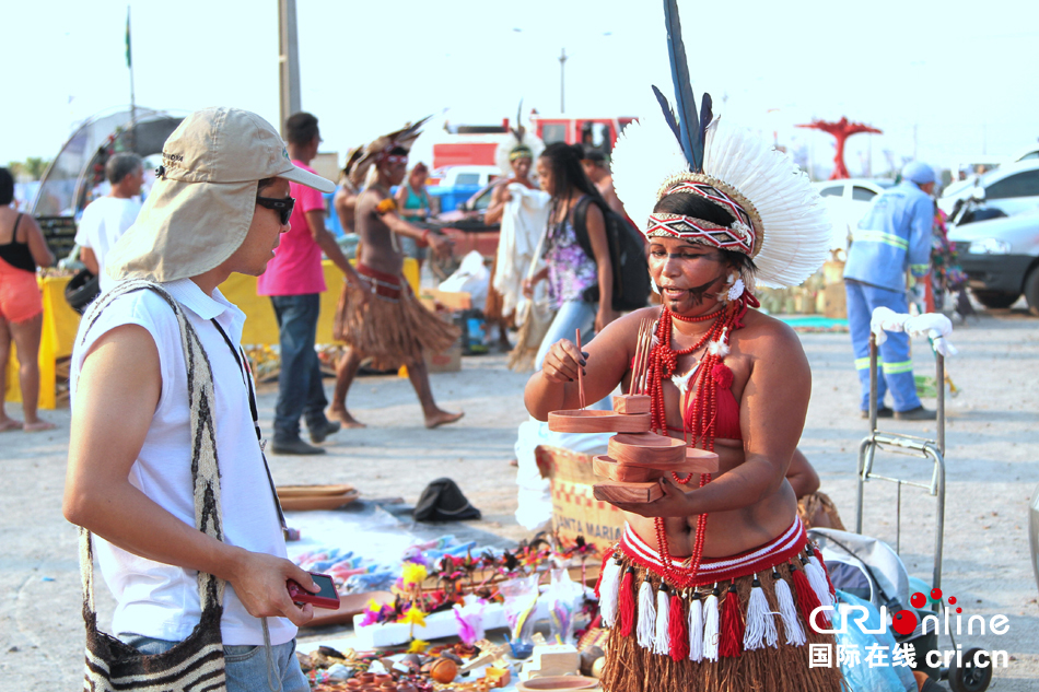 世界各地土著人民聚集巴西(高清组图)
