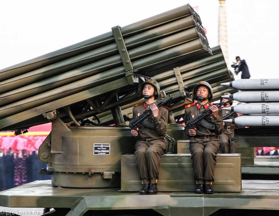 朝鲜大口径火箭炮令韩军担忧全面覆盖美韩基地