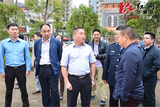 "10月29日下午,湘潭市岳塘区委副书记,区长王永