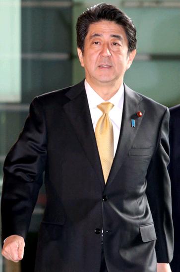 福布斯最有影响力人物 日本首相安倍晋三(网页截图)