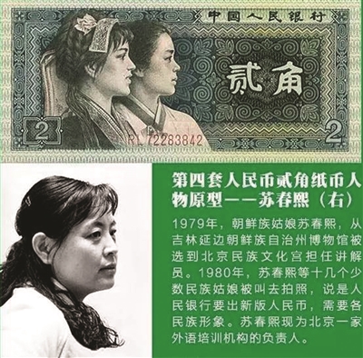 那些人民币上的 普通阿哥阿妹