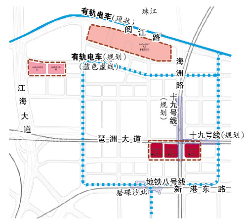 琶洲西區擬建有軌電車