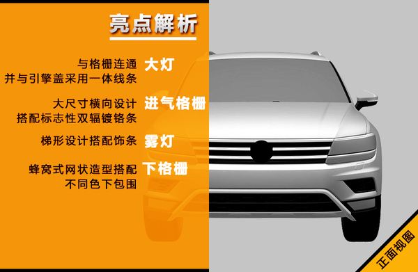 大众换代“神车”外观大改 明年4月上市