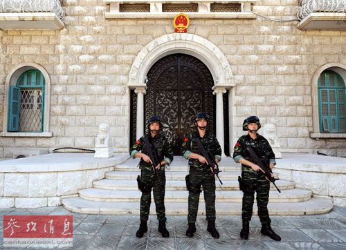 袭击发生后,中国驻叙利亚大使馆加强了安保措施.