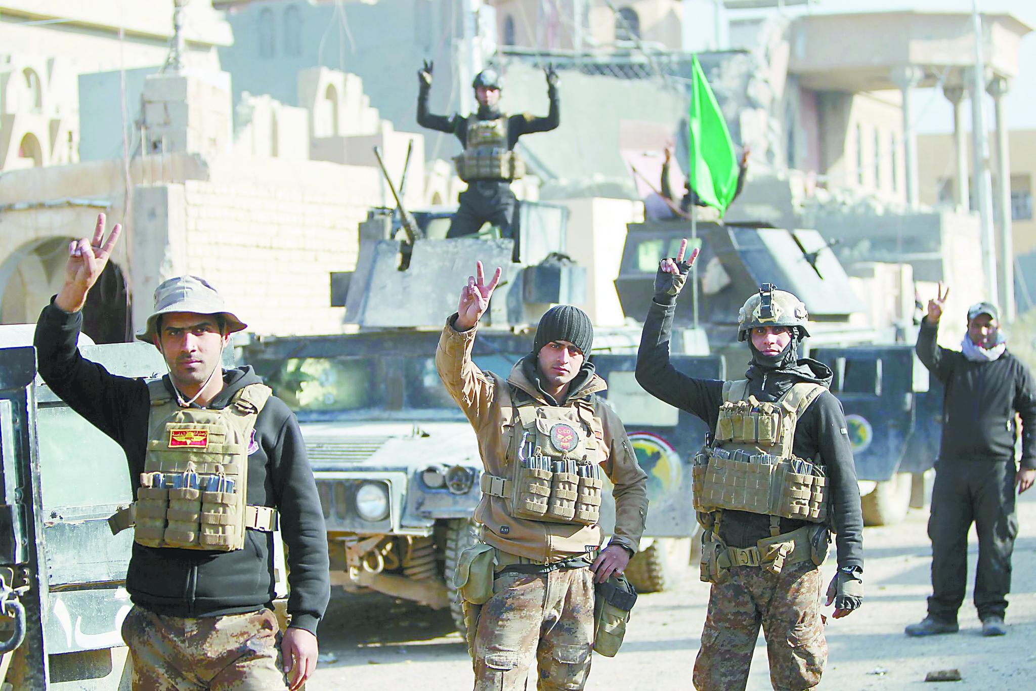 【环球军事报道】伊拉克军方28日宣布,经过与"伊斯兰国"(is)武装分子