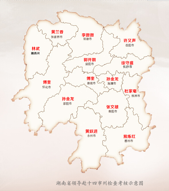 年终盘点2015年湖南党政人事六大看点