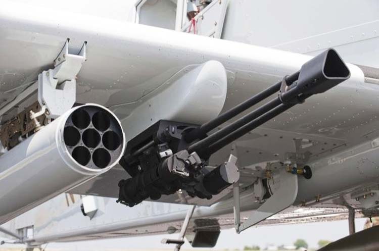 点击图片进入下一页除激光制导炸弹外,at-802u还能挂载包括加特林速射