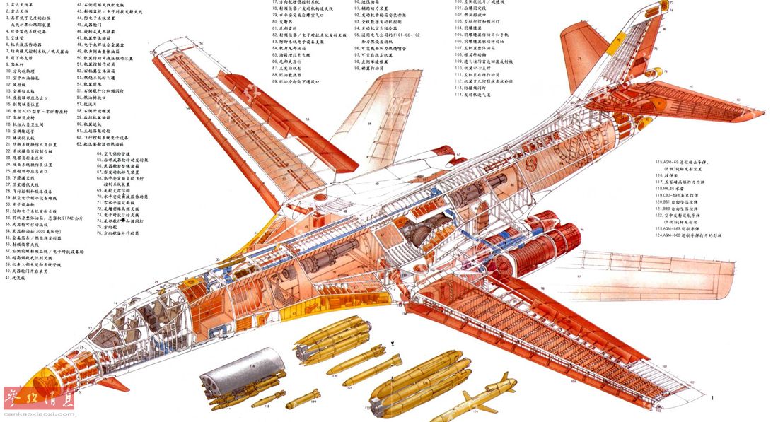 空中惊魂美空军b1b轰炸机弹射座椅破损仍继续飞行