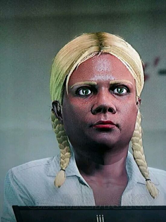 gtaol史上最丑捏脸 被玩坏的捏脸系统