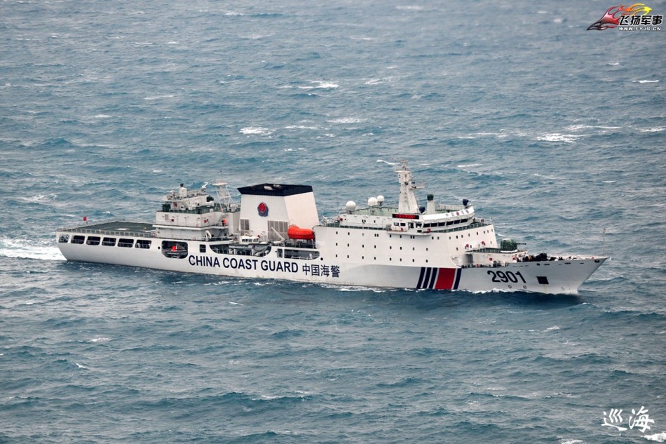【环球军事报道】据日本共同社14日报道,装备火炮的中国海警船于13日